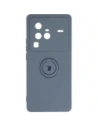 Bizon Case Szilikon Gyűrű Sq VIVO X80 Pro szürke