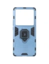 Etui Bizon Case Armor Ring do Vivo X80 Pro niebieskie