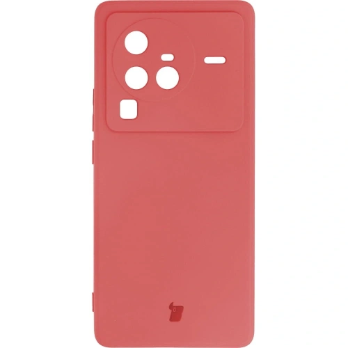 Kup Bizon Case Silikon Quadrat Vivo X80 Pro dunkelrosa - BIZ1872 - {ean13} - Sklep Home Screen