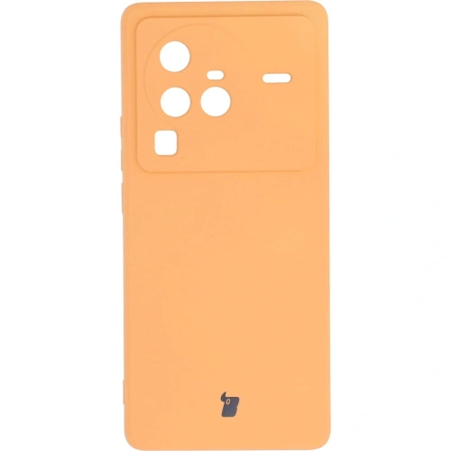 Kup Etui Bizon Case Silicone Sq do Vivo X80 Pro pomarańczowe - BIZ1875 - {ean13} - Sklep Home Screen