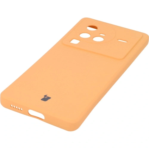 Kup Etui Bizon Case Silicone Sq do Vivo X80 Pro pomarańczowe - BIZ1875 - {ean13} - Sklep Home Screen