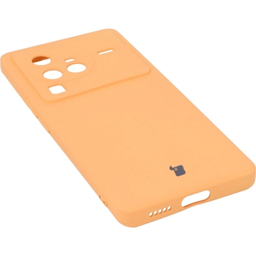 Kup Etui Bizon Case Silicone Sq do Vivo X80 Pro pomarańczowe - BIZ1875 - {ean13} - Sklep Home Screen