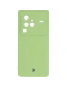 Bizon Case Silikon Sq Vivo X80 Pro hellgrün
