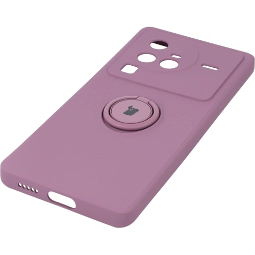 Kup Bizon Case Silikonring Sq VIVO X80 Pro dunkel lila - BIZ1878 - {ean13} - Sklep Home Screen