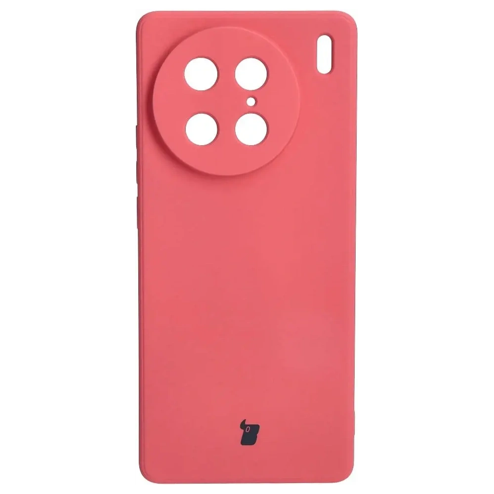 Etui Bizon Case Silicone Sq do VIVO X90 Pro brudny róż