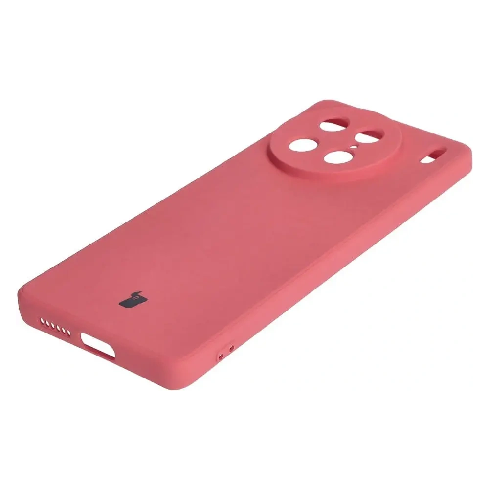 Etui Bizon Case Silicone Sq do VIVO X90 Pro brudny róż