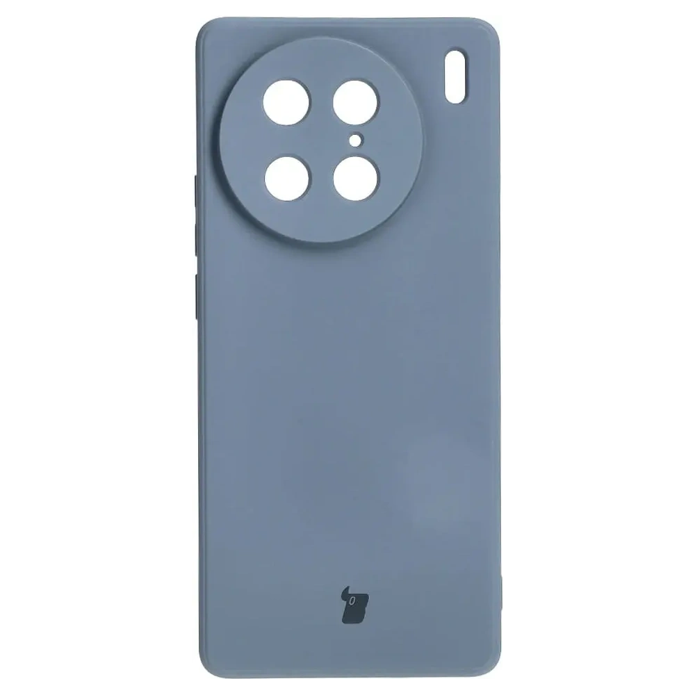 Etui Bizon Case Silicone Sq do VIVO X90 Pro szare