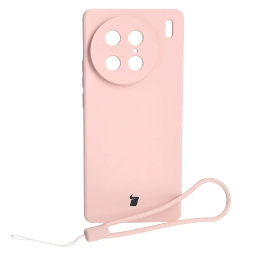 Kup Etui Bizon Case Silicone Sq do VIVO X90 Pro jasnoróżowe - BIZ1892 - {ean13} - Sklep Home Screen