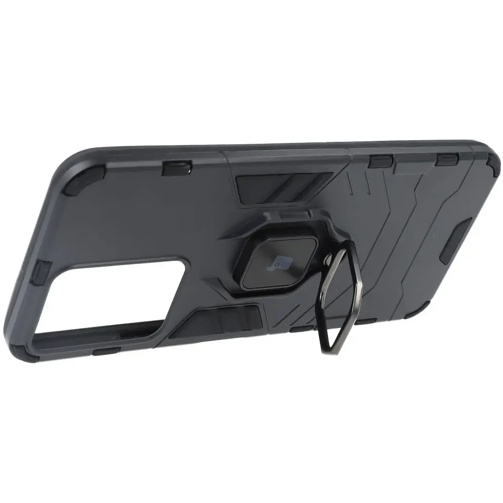 Etui Bizon Case Armor Ring do VIVO Y16 czarne