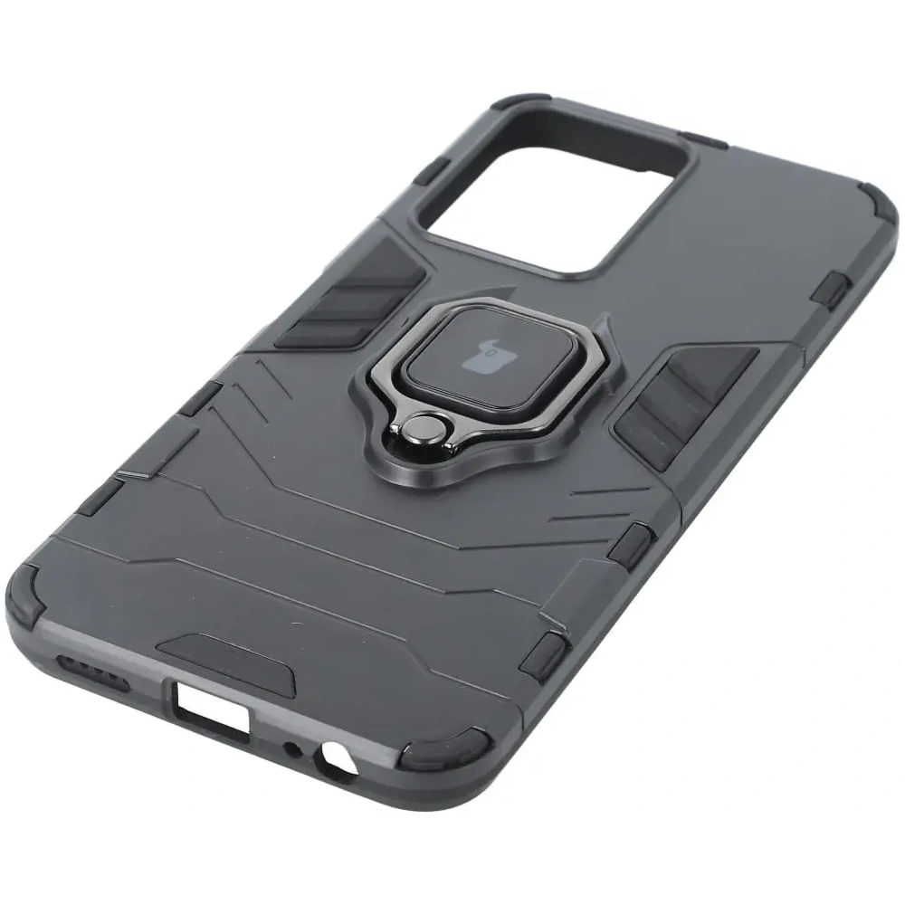 Etui Bizon Case Armor Ring do VIVO Y16 czarne