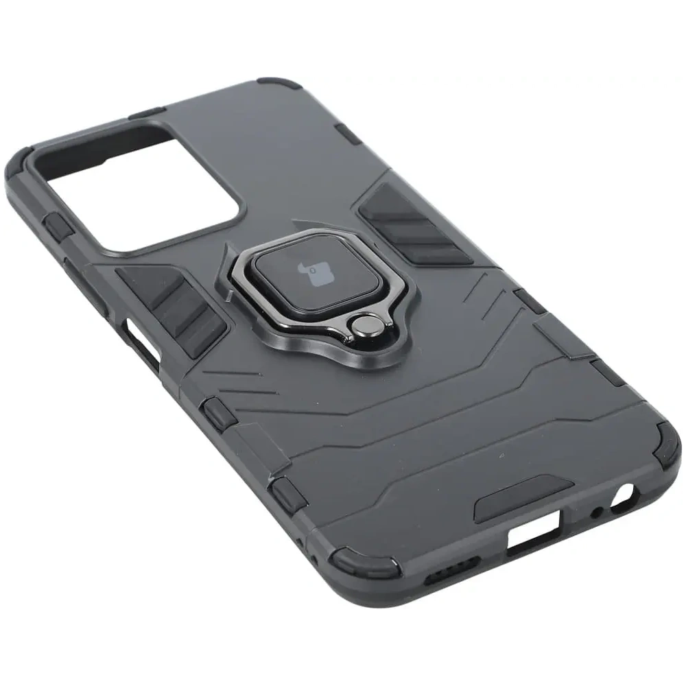 Etui Bizon Case Armor Ring do VIVO Y16 czarne