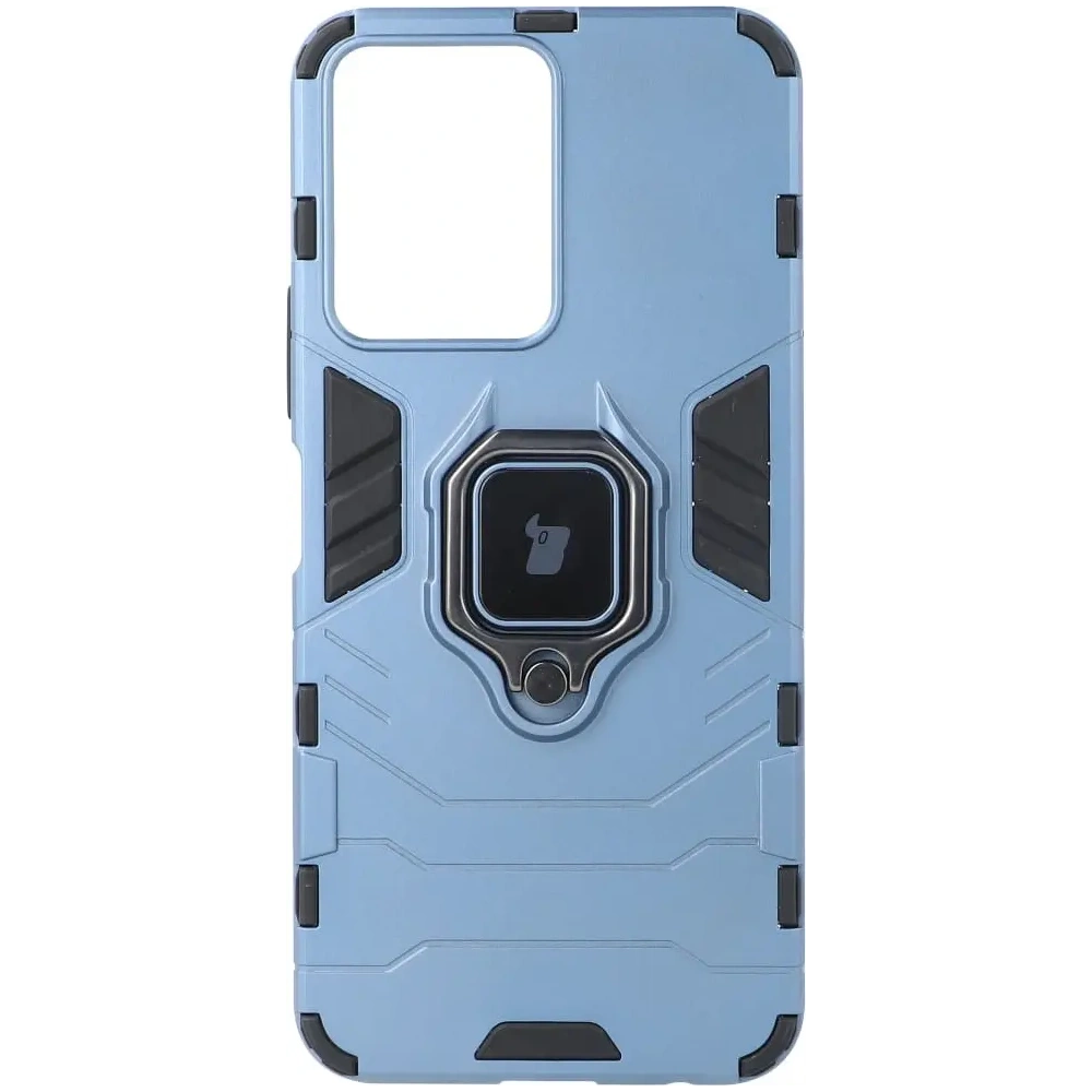 Etui Bizon Case Armor Ring do VIVO Y16 niebieskie