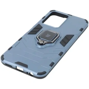 Etui Bizon Case Armor Ring do VIVO Y16 niebieskie