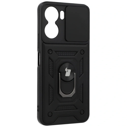 Kup Etui Bizon Case CamShield Ring do VIVO Y16 czarne - BIZ1897 - {ean13} - Sklep Home Screen