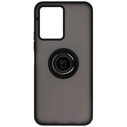 Kup Pouzdro s úchopem na prst Bizon Case Hybrid Ring pro Vivo Y16 / Y02 kouřové s černým rámečkem - BIZ1898 - {ean13} - Sklep Home Screen