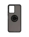 Kup Pouzdro s úchopem na prst Bizon Case Hybrid Ring pro Vivo Y16 / Y02 kouřové s černým rámečkem - BIZ1898 - {ean13} - Sklep Home Screen