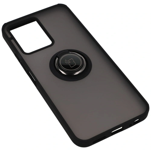 Kup Pouzdro s úchopem na prst Bizon Case Hybrid Ring pro Vivo Y16 / Y02 kouřové s černým rámečkem - BIZ1898 - {ean13} - Sklep Home Screen