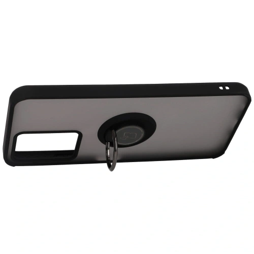 Kup Bizon Case Hybrid Ring Vivo Y16 / Y02 rauchig mit schwarzem Rahmen - BIZ1898 - {ean13} - Sklep Home Screen
