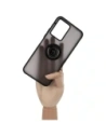 Buy Bizon Case Hybrid Ring Vivo Y16 / Y02 smoky with a black frame - BIZ1898 - {ean13} - Home Screen Store Europe