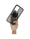 Kup Pouzdro s úchopem na prst Bizon Case Hybrid Ring pro Vivo Y16 / Y02 kouřové s černým rámečkem - BIZ1898 - {ean13} - Sklep Home Screen