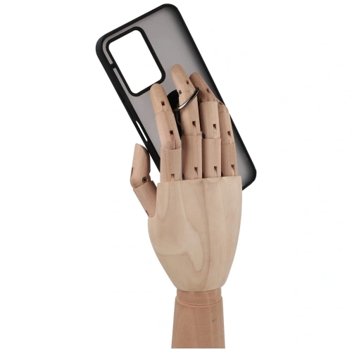 Kup Pouzdro s úchopem na prst Bizon Case Hybrid Ring pro Vivo Y16 / Y02 kouřové s černým rámečkem - BIZ1898 - {ean13} - Sklep Home Screen
