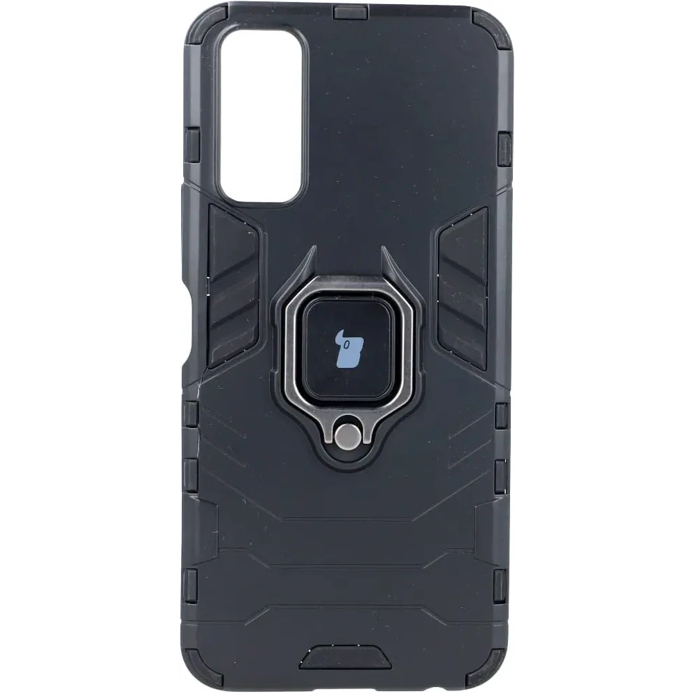 Etui Bizon Case Armor Ring do Vivo Y11S / Y20 czarne