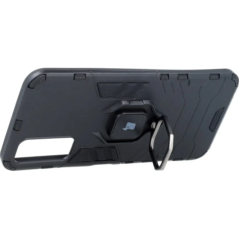 Etui Bizon Case Armor Ring do Vivo Y11S / Y20 czarne