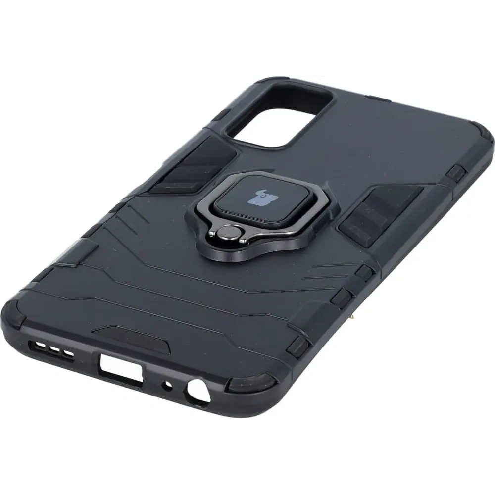 Etui Bizon Case Armor Ring do Vivo Y11S / Y20 czarne