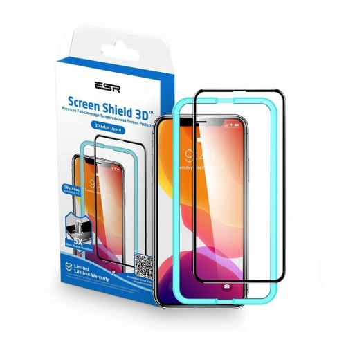 Kup Sticlă ESR Screen Shield 3D Apple iPhone 11 Negru - ESR119BLK - {ean13} - Sklep Home Screen