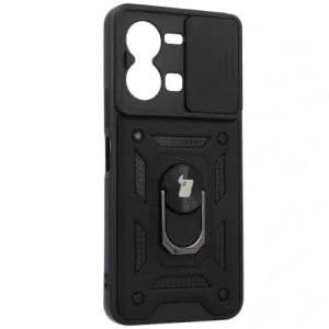 Kup Caz Bizon CamShield Ring VIVO Y35 negru - BIZ1901 - {ean13} - Sklep Home Screen