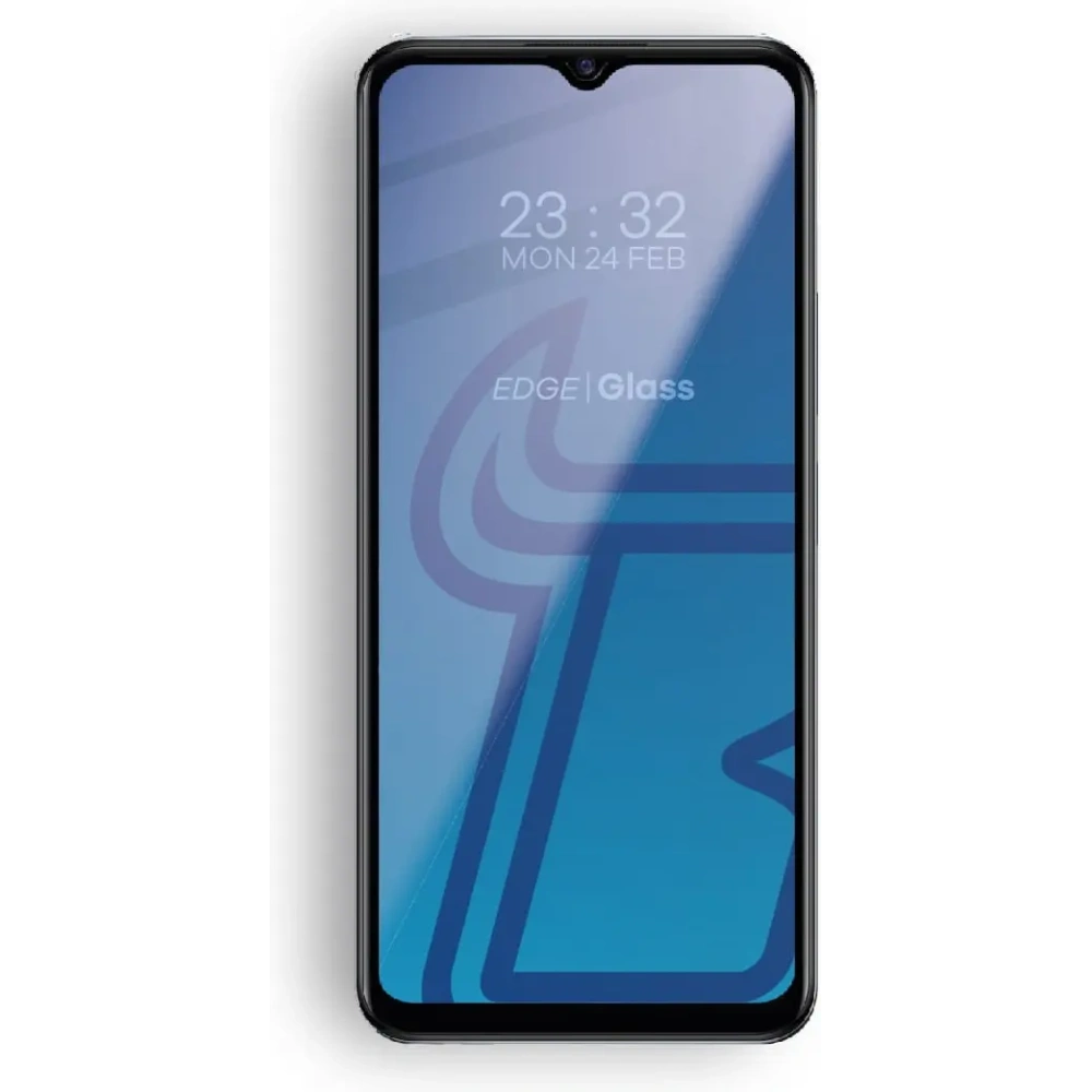 Szkło hartowane Bizon Glass Edge 2 do Vivo Y76 5G / Y35 / Y22s / Y16 czarne