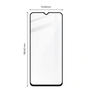 Szkło hartowane Bizon Glass Edge 2 do Vivo Y76 5G / Y35 / Y22s / Y16 czarne