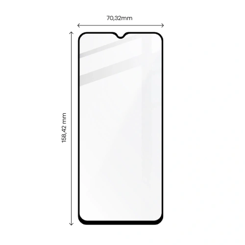 Kup Szkło hartowane Bizon Glass Edge 2 do Vivo Y76 5G / Y35 / Y22s / Y16 czarne - BIZ1906 - {ean13} - Sklep Home Screen