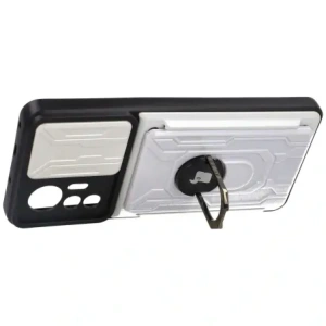 Kup Bizon Case Camshield Card Slot Ring Xiaomi 12 Lite alb - BIZ1909 - {ean13} - Sklep Home Screen