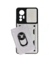 Buy Bizon Case Camshield Card Slot Ring Xiaomi 12 Lite white - BIZ1909 - {ean13} - Home Screen Store Europe