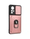 Kup Etui Bizon Case Camshield Card Slot Ring do Xiaomi 12 Lite jasnoróżowe - BIZ1910 - {ean13} - Sklep Home Screen