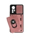 Kup Bizon Case Camshield Card Slot Ring Xiaomi 12 Lite roz deschis - BIZ1910 - {ean13} - Sklep Home Screen