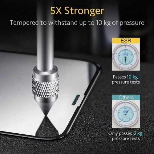 Kup Üveg ESR Képernyővédő 3D Apple iPhone 11 Pro Max Fekete - ESR121BLK - {ean13} - Sklep Home Screen