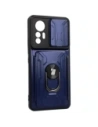 Kup Bizon Case Camshield Card Slot Ring Xiaomi 12 Lite albastru închis - BIZ1911 - {ean13} - Sklep Home Screen