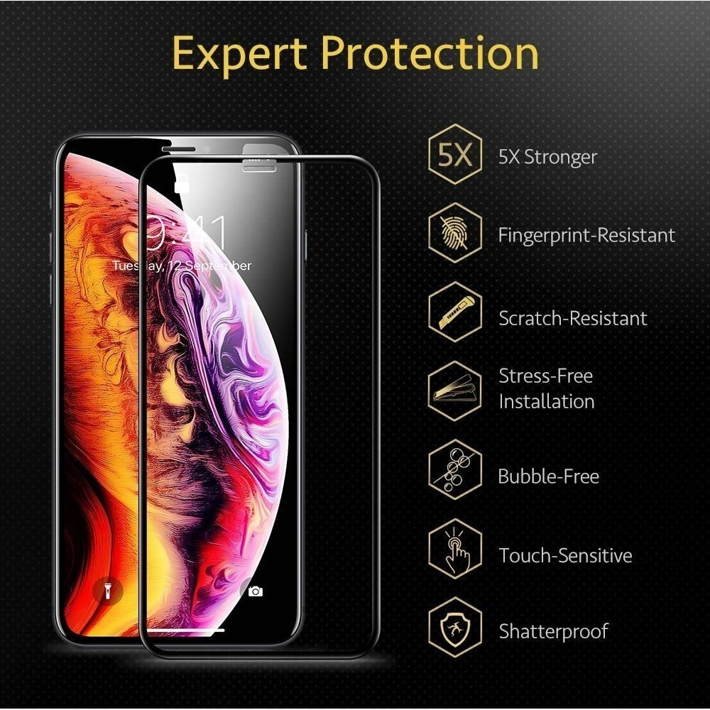 Szkło ESR Screen Shield 3D Apple iPhone 11 Pro Max Black