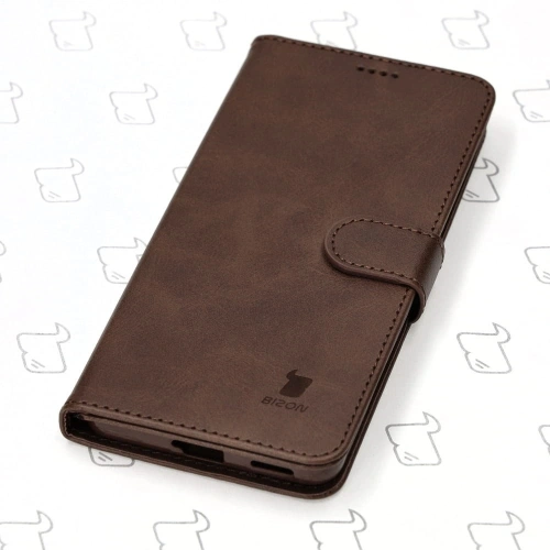 Kup Bizon Case Wallet Xiaomi 12 Lite dunkelbraun - BIZ1912 - {ean13} - Sklep Home Screen