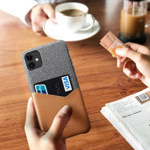 Kup Etui ESR Metro Wallet Apple iPhone 11 Maro - ESR122BR - {ean13} - Sklep Home Screen