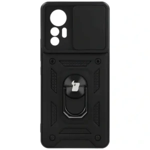 Kup Caz Bizon CamShield Ring Xiaomi 12 Lite negru - BIZ1915 - {ean13} - Sklep Home Screen