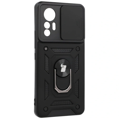 Kup Bizon Case CamShield Ring Xiaomi 12 Lite fekete - BIZ1915 - {ean13} - Sklep Home Screen