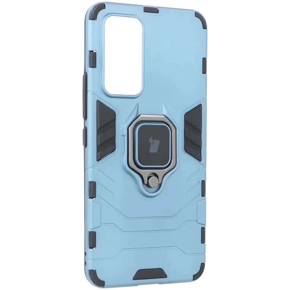 Etui Bizon Case Armor Ring do Xiaomi 12 Lite niebieskie