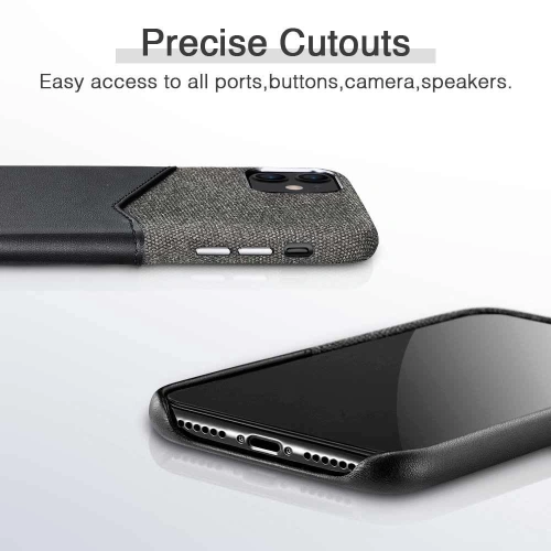 Kup ESR Apple Tasche Metro Wallet iPhone 11 Schwarz - ESR123BLK - {ean13} - Sklep Home Screen