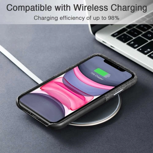 Kup Etui ESR Metro Wallet Apple iPhone 11 Fekete - ESR123BLK - {ean13} - Sklep Home Screen