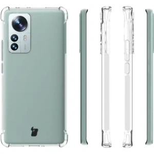 Kup Etui + 2x folia + obiektyw Bizon Case Clear Pack do Xiaomi 12 Pro przezroczyste - BIZ1918 - {ean13} - Sklep Home Screen