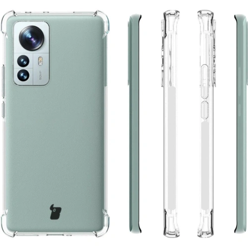 Kup Etui + 2x folia + obiektyw Bizon Case Clear Pack do Xiaomi 12 Pro przezroczyste - BIZ1918 - {ean13} - Sklep Home Screen