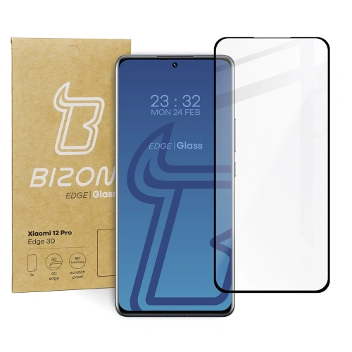 Buy Bizon Glass Edge 3D Xiaomi 12 Pro - BIZ1921 - {ean13} - Home Screen Store Europe